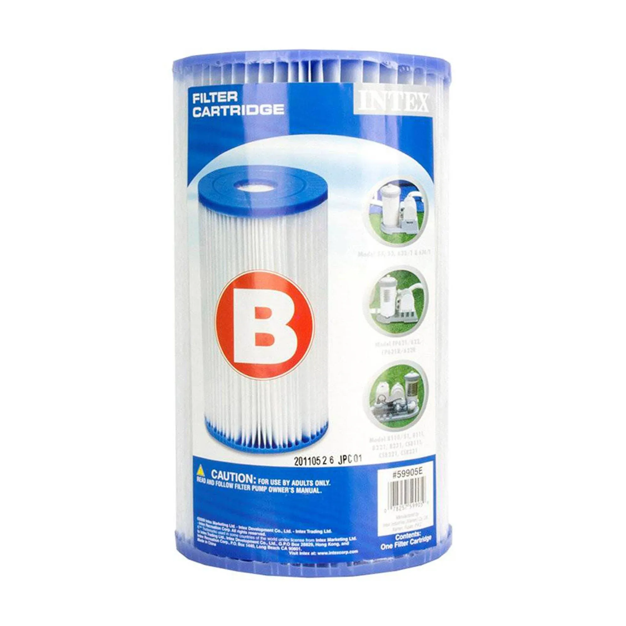 Intex Pool Type B Filter Cartridge