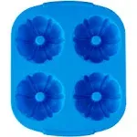 Wilton Easy-Flex Silicone Mini Fluted Tube Pan