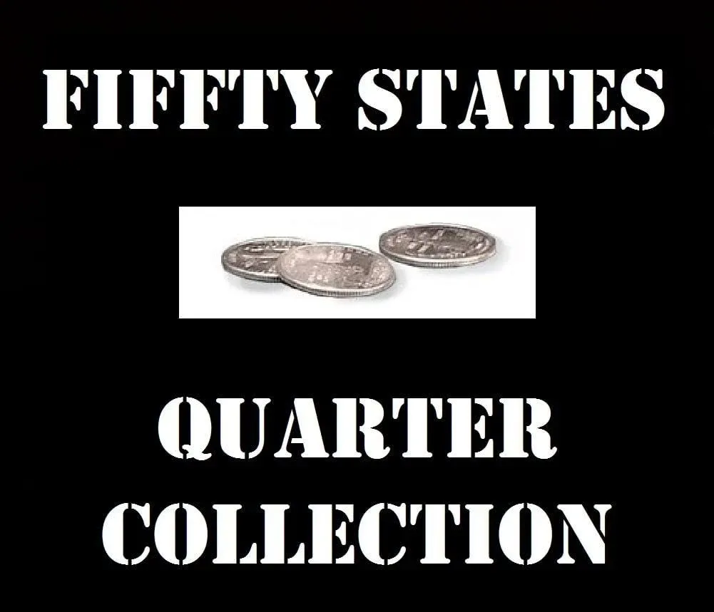 Fox Valley Traders Commemorative State Quarters Black White Album