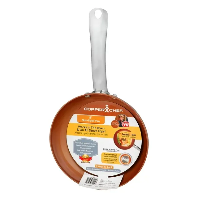 Copper Chef Non-Stick Fry Pan, 8 Inch 