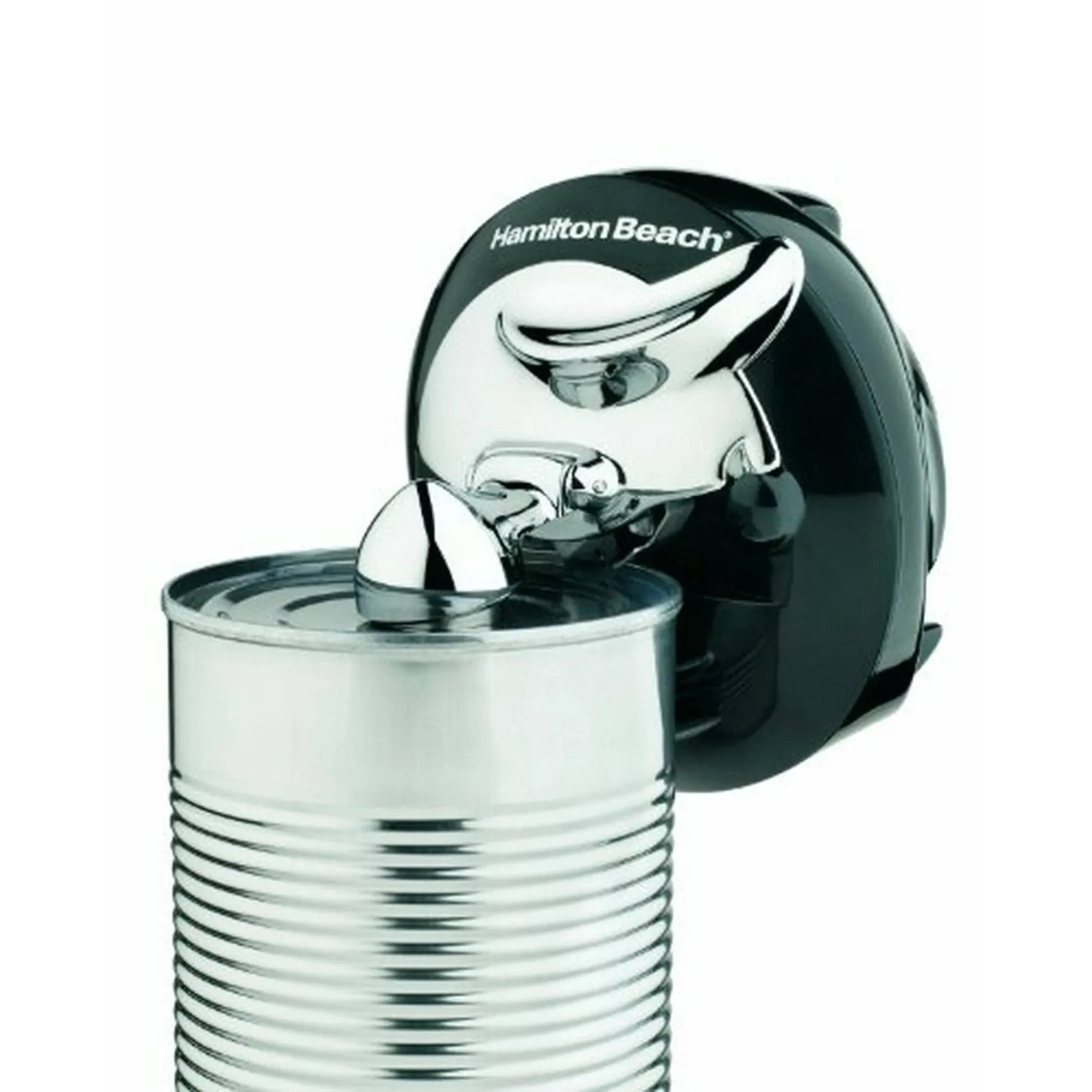 Hamilton Beach Walk 'n Cut Electric Can Opener for Kitchen, Use On Any Size, Automatic and Hand-Free, Cordless & Rechargeable, Easy Clean Removable Blade, Black