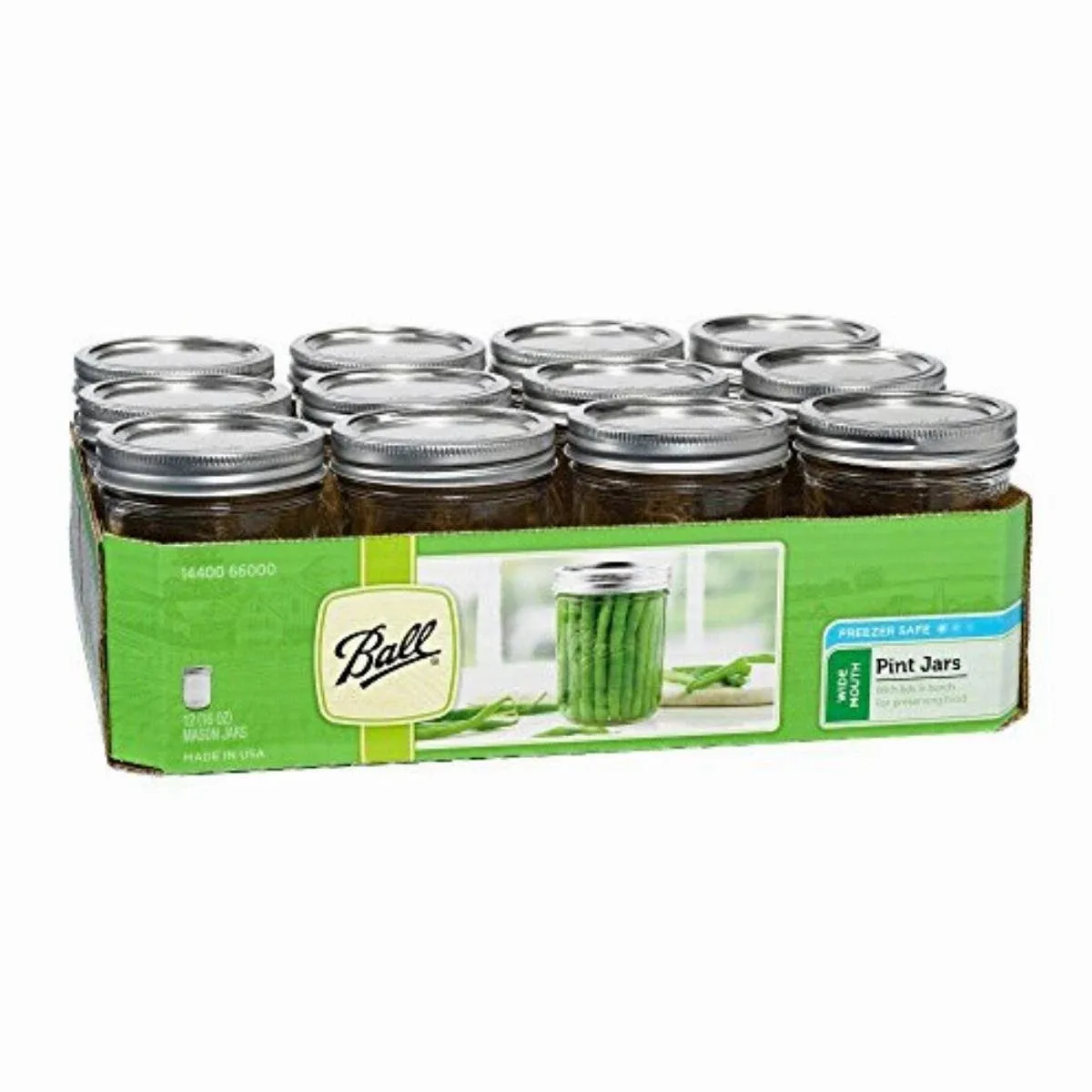 Ball Canning Pint Wide Mouth Jar (Case of 1)