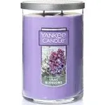 Yankee Candle Lilac Blossoms Scented, Classic 7oz Small Tumbler Single Wick Candle, Over 35 Hours of Burn Time