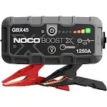 NOCO Boost X GBX45 1250A UltraSafe Car Battery Jump Starter, 12V Jump Starter Battery Pack, Battery Booster, Jump Box, Portable Charger and Jumper Cables for 6.5L Gasoline and 4.0L Diesel Engines