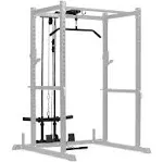 Titan Fitness T-2 Series LAT Tower Power Rack Attachment 83-In. Height