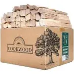 Savory Blend 5 Inch Universal Cooking Firewood - 14lbs. ~1000cuin Premium Kiln Dried Cooking Wood for Grills, Smokers and Ooni, Solo, Bertello Pizza Ovens (Savory Hardwood Blend)