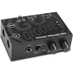 Gogroove Phono Preamp Pro Preamplifier with RCA Input / Output , DIN Connection , RIAA Equalization , 12V AC Adapter - Compatible with Vinyl Record