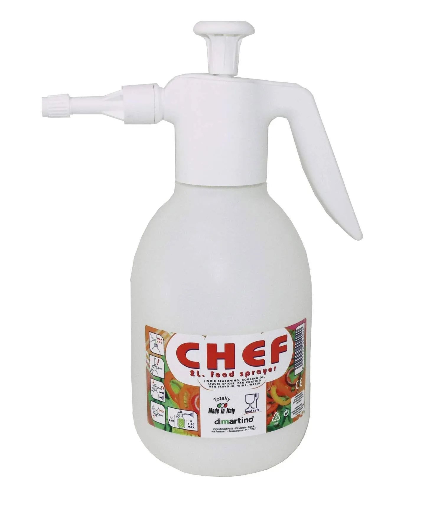 Food Grade Spray Bottle 2L;  67 oz Fine Mist Spray Atomized Continuous Spraying