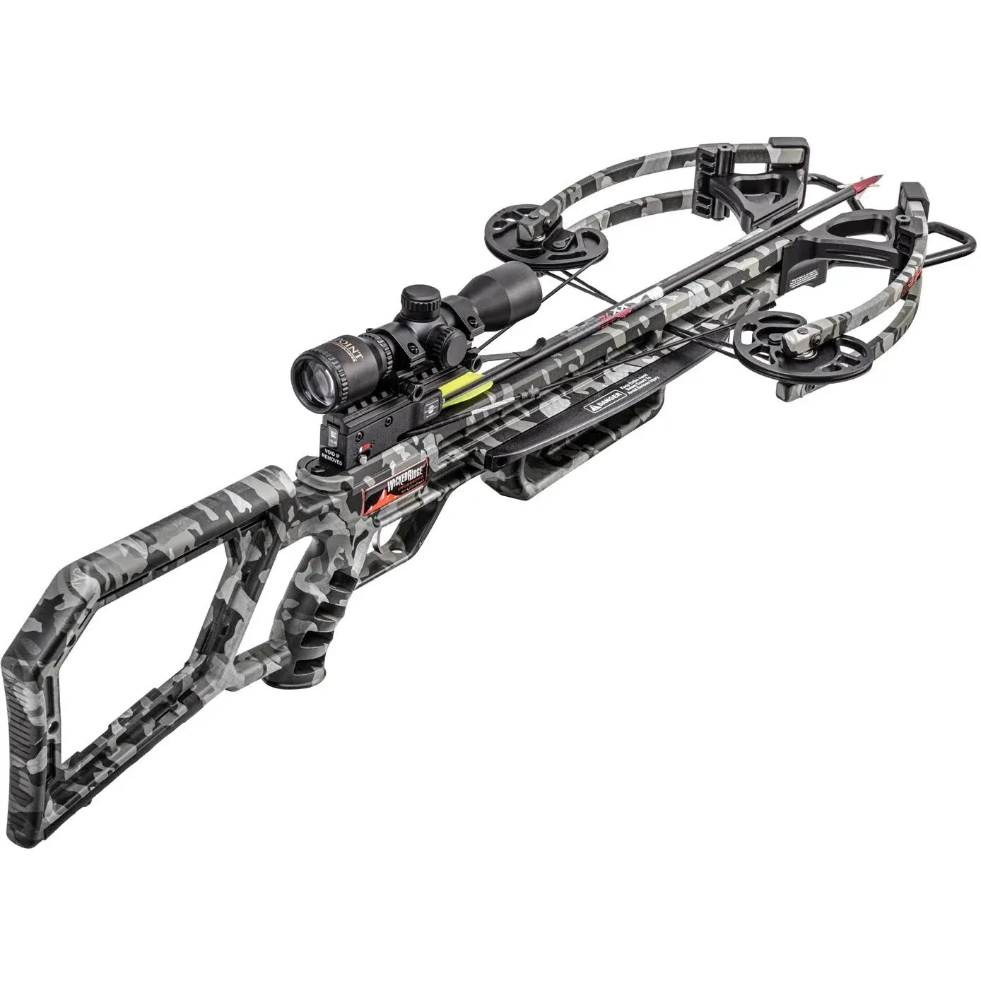 NEW TenPoint Wicked Ridge M370 Xbow, Rope Sled, Peak Camo CROSSBOW HUNTING KIT