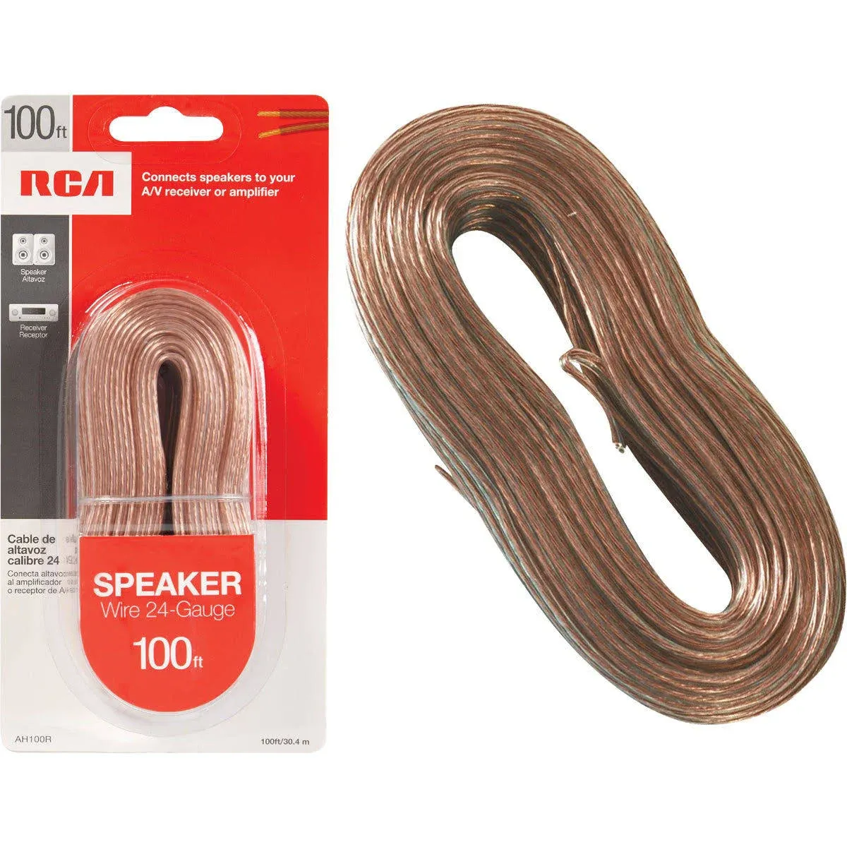 RCA 24 Gauge Speaker Wire - 100'