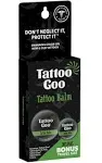 Tattoo Goo Tattoo Balm and Travel Size Balm Bundle, 3/4 oz & .33 oz Tin - Natural Tattoo Aftercare Balm with Beeswax and Cocoa Butter, Soothing Ointment, 2 Pack