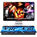 GWALSNTH 3D Pandora Box 18S Pro Arcade Games Console, 10000 in 1 HD Video Games Machine,Plug and Play Games at Home,WiFi Function to Add More Games…