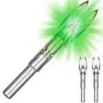 Rage Nockturnal-GT Lighted Nocks 3pk Green NT-105 #01006 DoubleTake