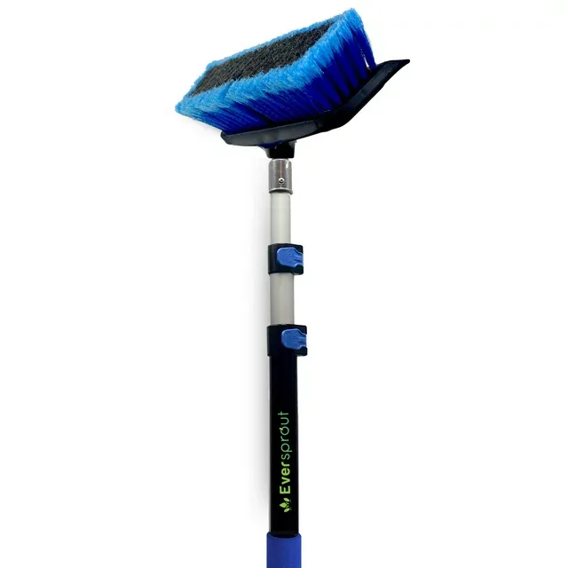 EVERSPROUT Scrub Brush with 3' Extension Pole