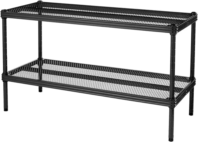 Design Ideas MeshWorks Shelving Shoe Shelf - Black