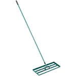 VEVOR Lawn Leveling Rake 30 in. x 10 in. Level Lawn Tool Heavy-Duty Lawn Leveler with 78 in. Steel Extended Handle Rake Suit