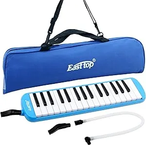 East Top 32-Key Melodica Professional Mouth Melodica Keyboard Organ Melodica ...