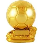 Ballon d&#039;Or Trophy Replica, Football Trophy Decor, Soccer Golden Ball Trophy,...