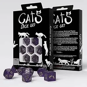 Cats Dice Set: Purrito