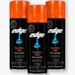 Edge Sensitive Skin Shaving Gel for Men 3 x 7 oz