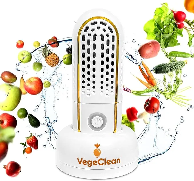 Fruit and Vegetable Cleaner, Portable 4400mah Capsule Shape Fruit & Vegetable Washing Machine, USB Rechargeable Fruit Cleaner Machine, Automatic Household Cleaning Machine