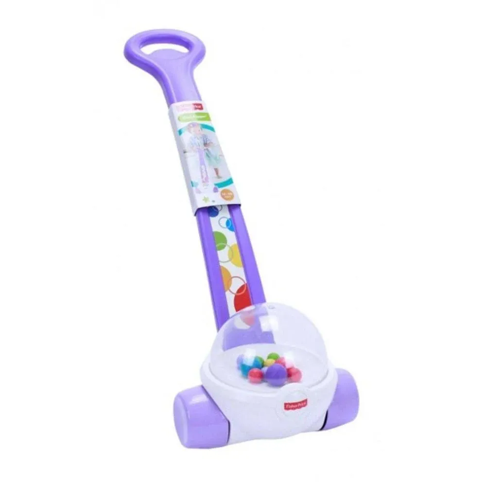 Fisher-Price Classic Corn Popper Walk & Push Toy, Purple