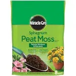 Miracle-Gro Enriched Canadian Sphagnum Peat Moss (Loose Fill), 2 cu ft