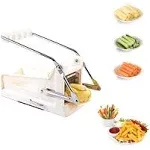 French Fry Cutter, Potato Cutter for French Fries with 2 Different Sizes Stai...