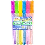 Sunny Days Entertainment Maxx Bubbles 4oz Bubble Wands – 6 Pack Bubble Wand