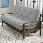 Loosh Home 10" Canvas Futon Mattress - Grey - Full