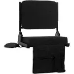 JST Gamez Stadium Seat for Bleachers with Back Support Bleacher Seat Stadium Seating for Bleachers Stadium Chair Includes Should