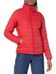 Amazon Essentials Women's Lightweight Long-Sleeve Water-Resistant Packable Puffer Jacket (Available in Plus Size)