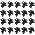 9046708217 Radiator Cover Clips Nylon Bumper Fastener Rivet Clips Auto Body Clips Retainer Clips Replacement for Toyota Lexus GX470 Toyota 4Runner FJ Cruiser Tacoma Replace 90467-08217 (20Pcs)