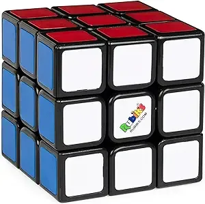 Rubik’s Cube, The Original 3x3 Color-Matching Puzzle Classic Problem-Solving Challenging Brain Teaser Fidget Toy, Packaging May Vary, for Adults & Kids Ages 8 and up