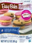 Easy-Bake Ultimate Oven Chocolate Chip &amp; Pink Sugar Cookie Refill Mix New