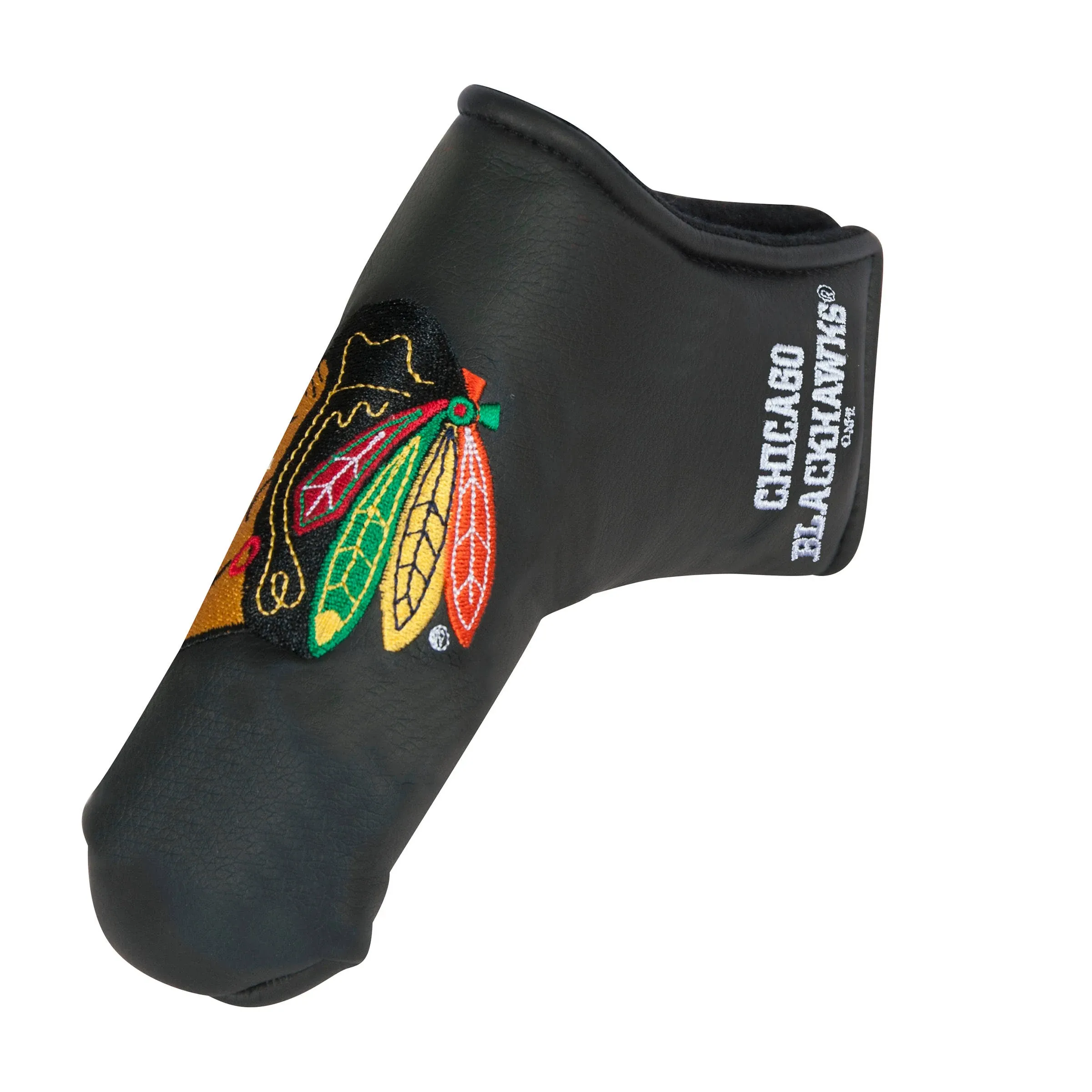 Team Effort NHL Black Blade Putter Headcover - Chicago Blackhawks