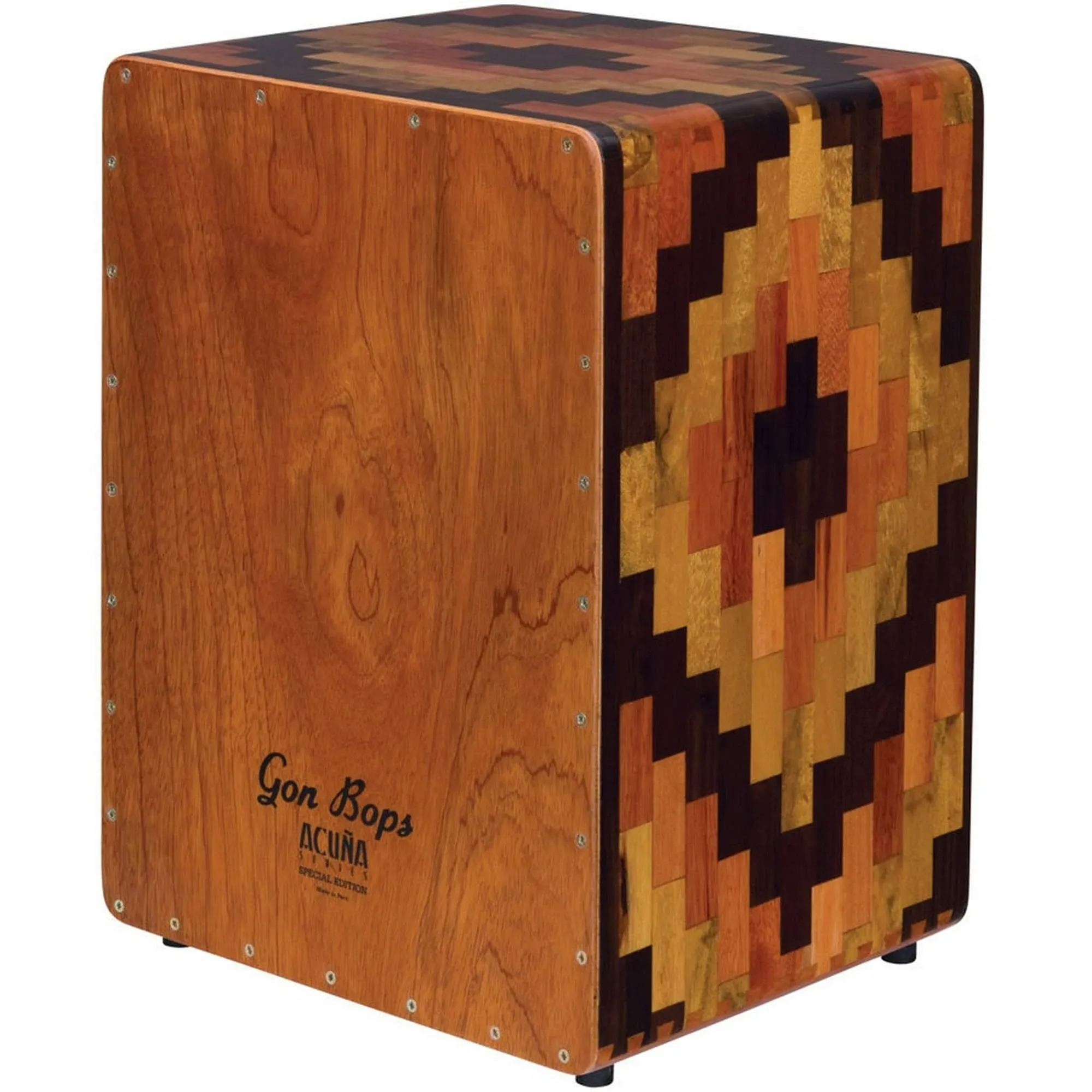 Gon Bops Alex Acuna Special Edition Cajon with Carrying Bag