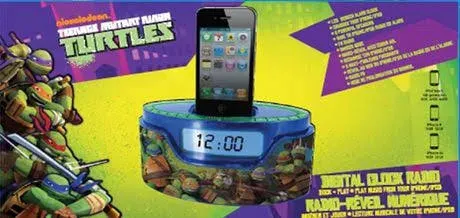 Sakar International iPod Radio Dock, Teenage Mutant Ninja Turtles