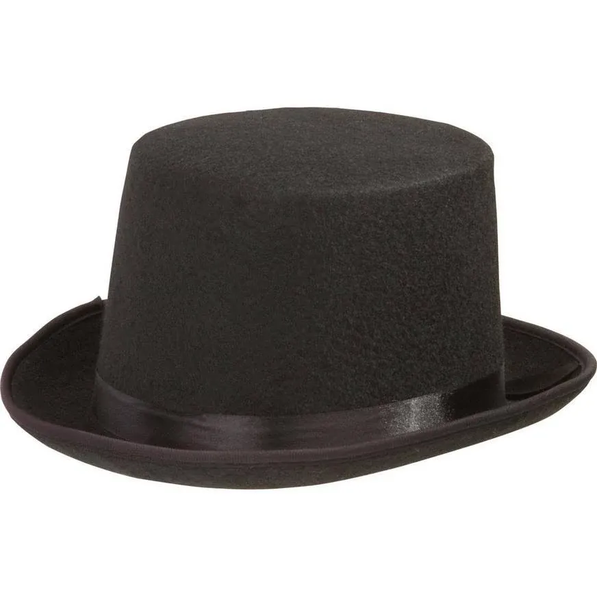 Classic Black Top Hat - Adult Size, 1 Pc