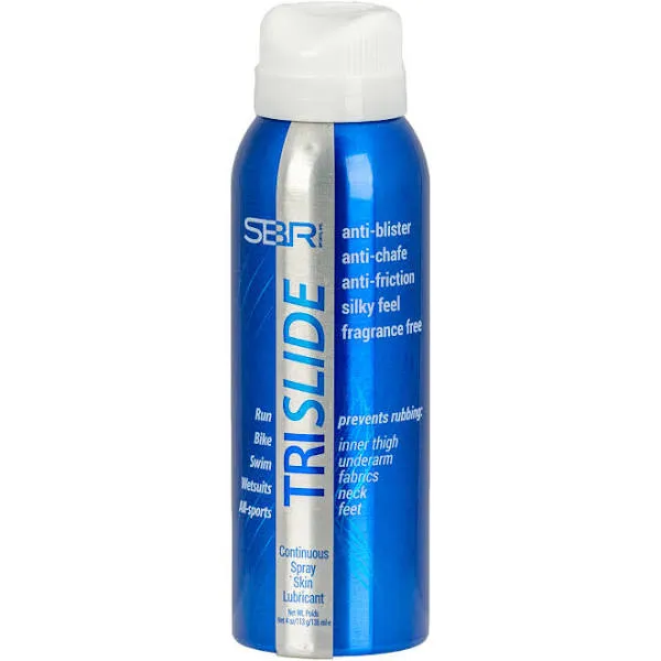 TriSlide Anti-Chafe Continuous Spray Lubricant: 4oz