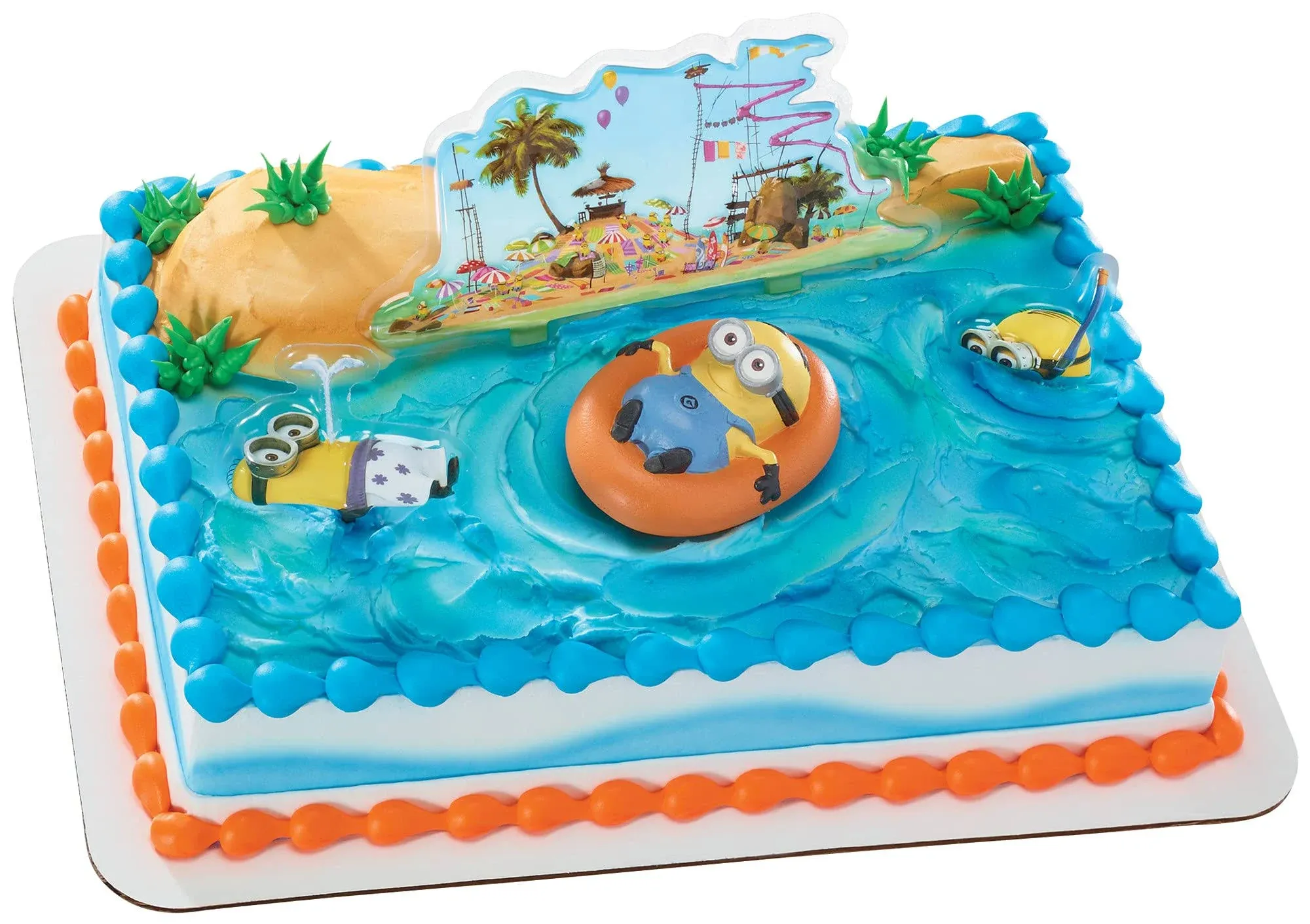 Despicable Me 2 Beach Party Cake DecoSet