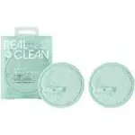 Makeup Remover Pads Reusable Plus Dual-Sided by Real Techniques for Women - 2 Pc Pads