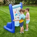  Inflatable Easel Painting Backyard Kids Water Toy Outside Summer Outdoor