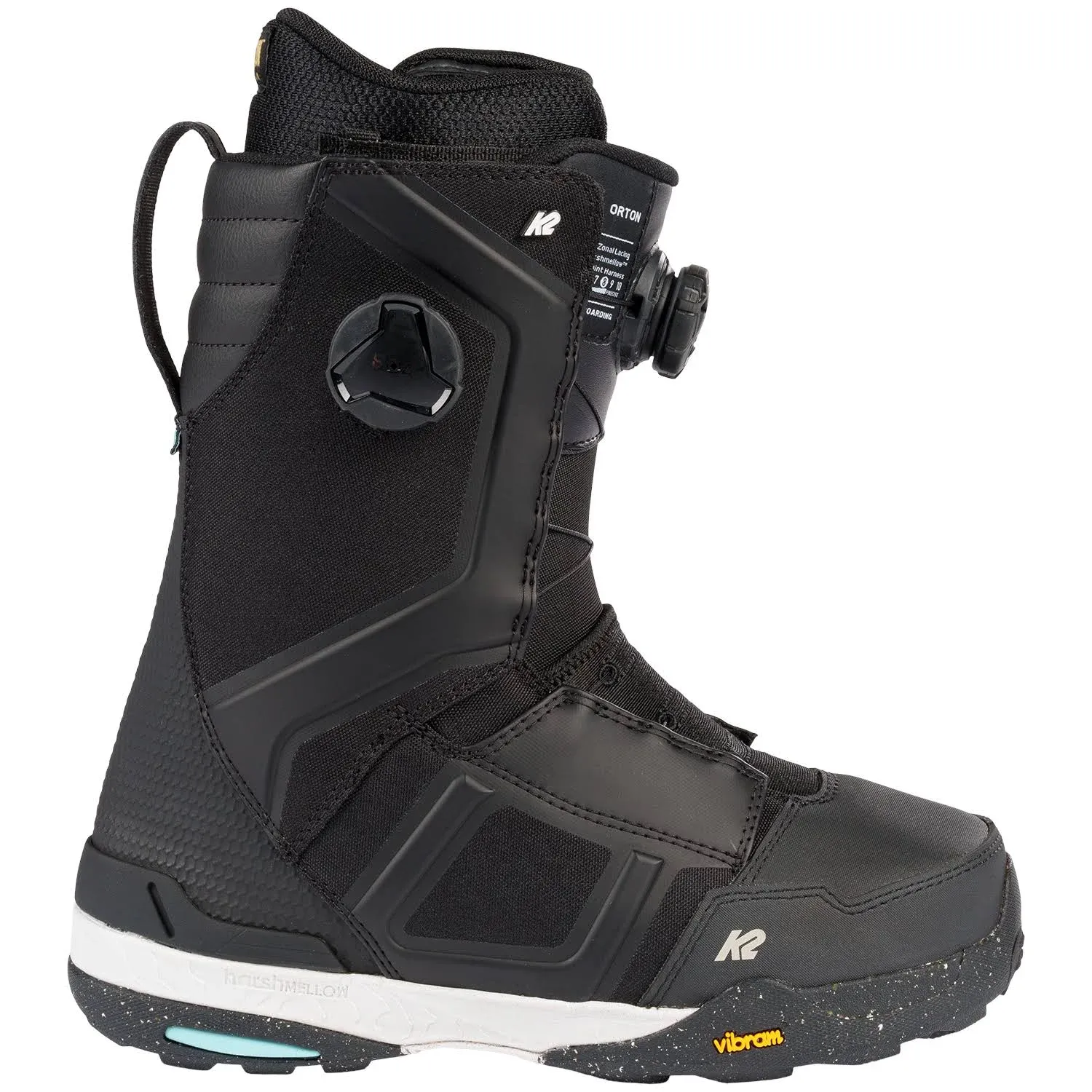 K2 Men's Orton Snowboard Boots 2024 Black