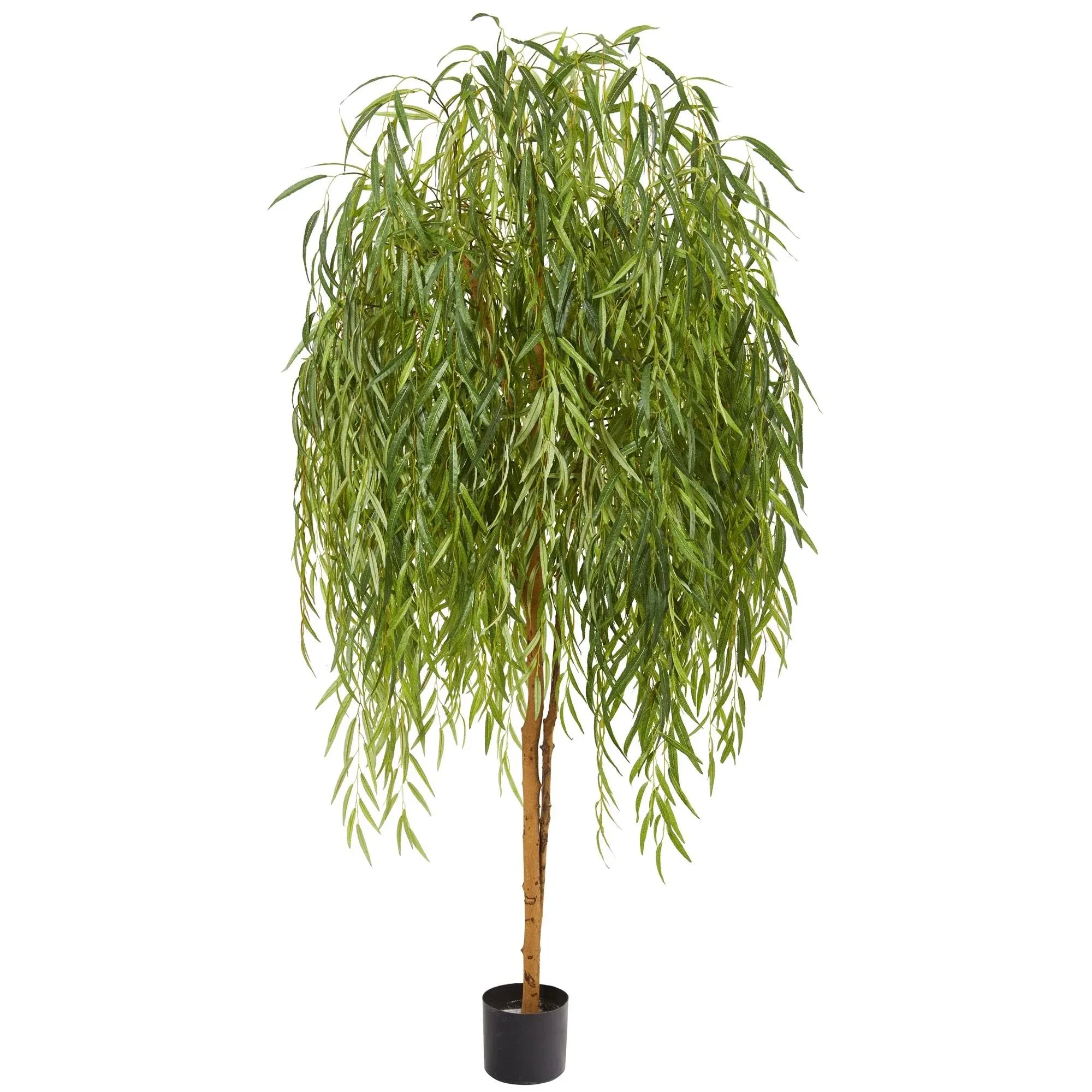 Nearly Natrual 7' Willow Artificial Tree - Green