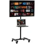 Vivo Black Stand for 13" to 50" Screens with Shelf