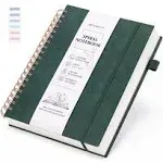 SYHMUP Lined Spiral Journal Notebook with 320 Pages, Hardcover Spiral Notebooks ...