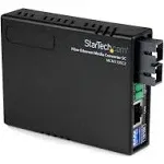 StarTech.com 10/100 Multi Mode Fiber Ethernet Media Converter SC 2 KM