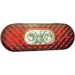 Grote 6" Oval LED Stop Tail Turn Light with Integrated Back-Up