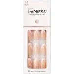 IMPRESS Classic French Short Model Fake Nails